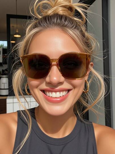 1/2/3 Pairs Unisex Square Classic Fashion Sunglasses, Suitable For Tropical Golf, Street Photography, Sports, Travel, Beach, Driving, Outfits, Festivals, Street Style, Fishing, Hiking, Golfing, Street Accessories, Parties