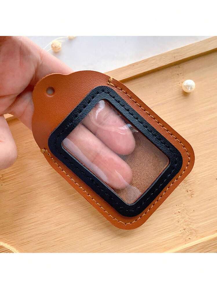 Portachiavi Auto In Pelle PU Con Doppia Cerniera, Organizer Compatto 9x5 Cm, Adatto A Telecomandi E Chiavi, Disponibile Nero E Rosa