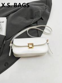 新款时尚女士简约马鞍包，时尚单肩斜挎包，跨境电商优质腋下包