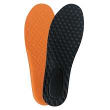 2PCS 43-45 Size Cuttable Sports Shoe Insoles For Boys And Women, PU Full Pads, Antibacterial, Deodorizing, Sweat-Absorbing, Breathable, High-Elasticity, Shock-Absorbing Casual Shoe Insoles, Colors Shipped Randomly