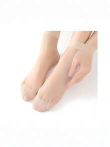30 件装水晶丝袜，透气，防臭，短款透明纯色隐形袜子，适合青少年，夏季轻便 - 彩色 - 查看 8