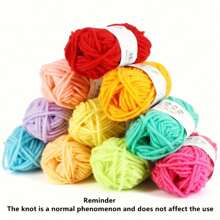 12pcs Acrylic Yarn Assortment Set, Colorful Yarn For Sweater, Scarf, DIY Knitting & Crochet, Suitable For Hats, Scarves, Coats