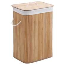 Bamboo Organizer Basket - Various Formats - 長方形 米色 - 查看 2