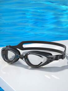 SHENYU Solid Beach Jewelry Swimming Goggles, Beach Essentials, Beach Accessories, Pool Float - Black - View 1