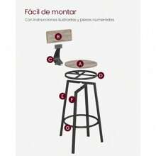 Barstools - Cinza + Preto - Visão 8