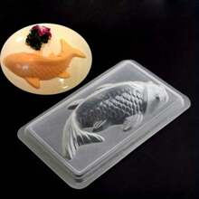 NEW Plastic Cake Chocolate Mould Jelly Handmade 3D Koi Fish Sugar Craft Mold DIY - Multicolor - View 11