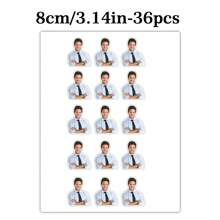 Custom Half-Body Portrait, High Definition Waterproof PVC Material, Can Decorate Work Desk, Laptop, Phone Case, Office Decor & Electronics Sticker - Creative Office & Life Ritual Gadget, Commemoration Sentiment Carrier, Suitable For Gifts And Personal Use