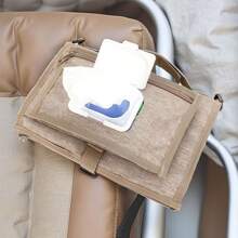 Portable Baby Diaper Changing Pad - Soft & Comfortable Portable Diaper Changing Mat With Wet Wipes Pocket - Waterproof, Easy To Clean Travel Changing Pad, Essential For Newborns