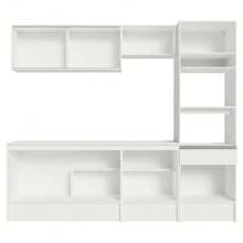 Mueble De Cocina Integral 240 Cm Diamante Madesa 06 - Blanco - Ver 9