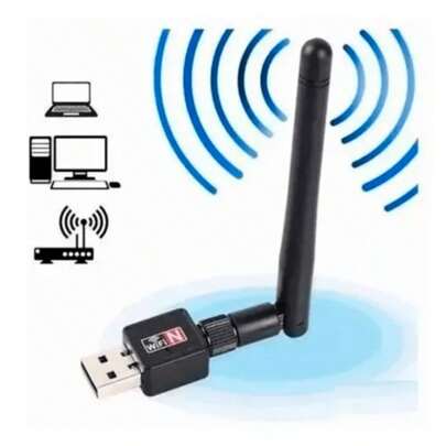1 PIEZA ANTENA WIFI/ RECEPTOR PARA TENER WIFI PARA PC, LAPTOP