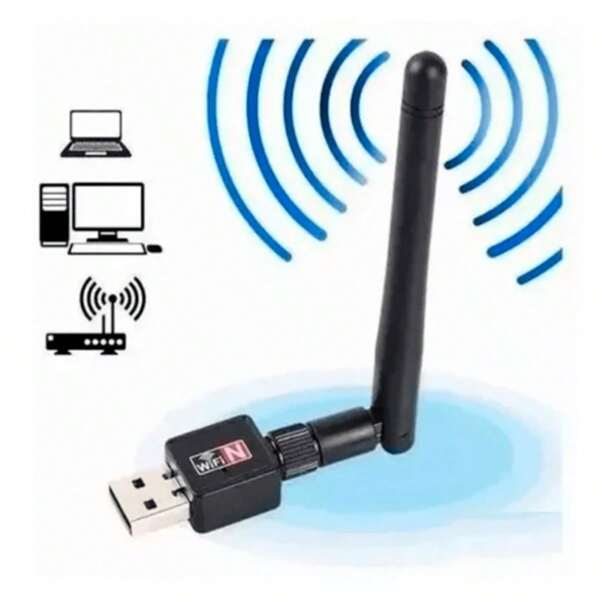 1 PIEZA ANTENA WIFI/ RECEPTOR PARA TENER WIFI PARA PC, LAPTOP