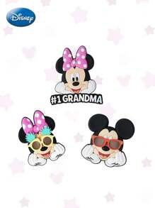 Disney Disney Officially Licensed Mickey Mickey Couple Models Refrigerator Magnets Cute Refrigerator Stickers DIY Decorations Whiteboard Display Magnetic Suction Buckle Unbeatable Choice Birthday Gift Party Favors Gift Supplies