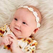 Daisy Elastic Baby & Kids Hair Band, Photo Prop - Color - View 15