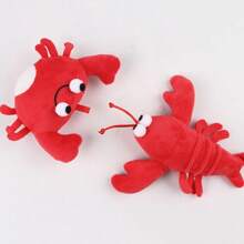 1件卡通仿真螃蟹龙虾爱狗人士和狗妈妈爱玩具可爱耐咬爱狗人士和狗妈妈爱玩具创意猫/狗爱好者礼物和狗/猫妈妈爱宠物互动玩具猫/狗爱好者礼物和狗/猫妈妈爱宠物用品 - 彩色 - 查看 6