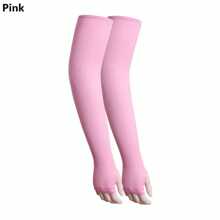 2 piezas de mangas deportivas para brazos, protección solar UV, cubierta para manos refrescante, calentador para running, pesca y ciclismo