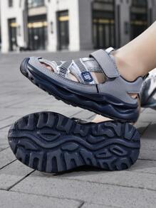 Boys Summer Convenient Hook-And-Loop Breathable Children Sports Sandals