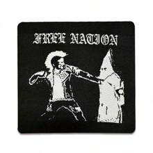Free Country Punk, Goth Clothing Embroidered Patches - Multicolor - View 3