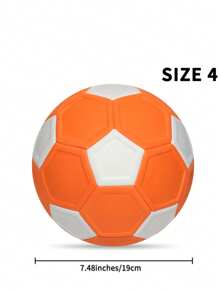 3#、4#、5#室内外比赛训练足球 - 橘白 - 查看 8