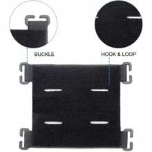 Parches con gancho de sujeción y panel, accesorios de visualización de parches tácticos para DIY de insignias, mochilas, sistema de chaleco táctico, adaptador de panel, gancho y panel