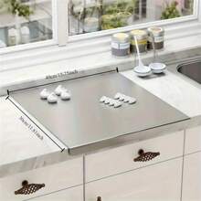 Soporte para utensilios de cocina y rejilla de secado para cubiertos, caja de almacenamiento de palillos y cucharas montada en la pared, organizador de encimera para el hogar y la dormitorio - Soporte resistente y útil para artículos de comida sin taladrar