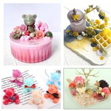 45 Colors Pigment Paste (1.76oz Paste/Jar) Highly Concentration Opaque Drop Glue For Ocean Waves & Water UV Epoxy Resin Dye Colorful Creative Fashion Jewelry Making Accessories - Multicolor - View 8