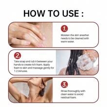 3pcs Snake Oil Soap CleansingShower Handmade Cold ProcessedSoap Gentle Cleansing HandmadeSoap Suitable For All Skin Types - Orange - View 5