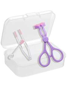 eyekan Contact Lens Applicator Tool Set, Eye Contact Removal Tweezers, Contact Lens Eyelid Wearing Tool With Contact Lens Case, Convenient Travel Kitmakeup