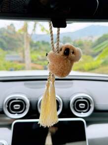 3pcs Car Ornament Cute Koala Interior Rearview Mirror Pendant Interior Decoration - one-size - View 8