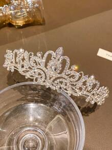 1pc Fashion Crown Headband, Suitable For Performance And Birthday - Multicolor - View 3