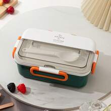 2025 New Cross-Border Plastic Bento Box, Student Cafeteria Compartment Lunch Box Microwave Safe Adult Office Lunch Container - Multicolor - View 7