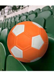 3#、4#、5#室内外比赛训练足球 - 橘白 - 查看 3