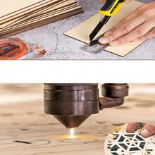 4/8/16/30pcs Craft Plywood - 8X4 Inches, 2mm Thick, Smooth Wood Boards, Suitable For Laser Cutting, DIY Projects, Architectural Models, Staining - Yellow Wood Boards