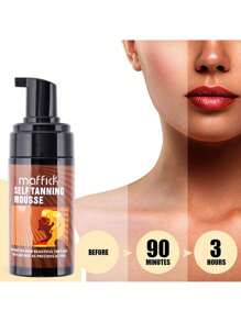 自助晒黑摩丝，古铜色，让肌肤自然亮泽，保湿，无需日光浴 - 彩色 - 查看 8