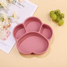 1 件儿童硅胶分隔盘，防滑且易于清洁，适合圣诞节、万圣节、感恩节、儿童节、生日礼物 - 彩色 - 查看 9