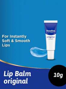 Vaseline 凡士林護唇膏 (密集護理)，經典配方，立即軟化、平滑、滋養，100% 凡士林果凍，純凡士林，經典配方，斜角尖端設計方便塗抹，保濕修復乾燥唇部，防止龜裂 - 原味 original - 查看 4