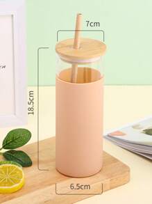 个性化玻璃杯、定制姓名旅行杯、激光雕刻玻璃杯、不锈钢杯、伴娘玻璃杯、保温玻璃杯、双吸管杯、户外杯、汽车杯、生日礼物、女生旅行、夏季杯、单身派对杯、返校礼物杯 500 毫升