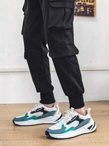 Men's Casual Shoes, Sports Chunky Sneakers, Fashion Versatile, Light Weight Breathable Sneakers