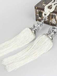 1pc/2pcs Luxury Crystal Pendant Tassel Tie Backs, Multi-Color Options, Suitable For Curtain Fixation And Decoration Gifts Birthday Graduation - Crystal Pendant - View 9