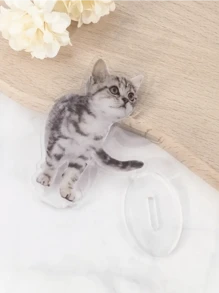 1pc Custom Acrylic Stand - Personalized Pet Standee, Custom Dog & Cat Photo Stands, Family Photo CutOuts, Unique Home Decor, Stocking Stuffers, Perfect Gift For Pet Lovers, Family, And Friends, Reusable,Multi-Functional,Ornamental,Stylish,Exquisite,High-Quality,Cute,Custom,Personalized,Unique,Ideal Gifts For Him,Ideal Gifts For Her,Her,Boyfriend,Girlfriend,Dad,Mom,Family,Friends,Son,Daughter,School Students,Workers,Kids,Office,Tea Room,School,Home,Customized Crafts,Home Refresh