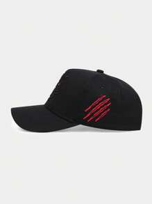 1 pièce Casquette de baseball à broderie de tigre pour hommes, chapeau de sport outdoor hip-hop, casquette de soleil décontractée de camionneur, taille réglable à bord incurvé, chapeau de soleil pour étudiant