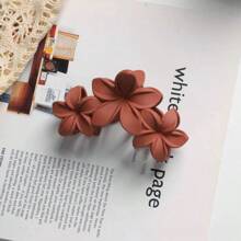 1 件/6 件几何图案派对 ABS 塑料发夹，高端雏菊花发夹，女士发夹，批发适合所有季节的发饰 - 多色 - 查看 9