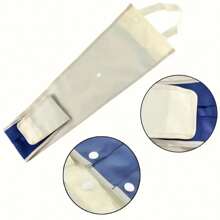 1 件防水汽车座椅靠背雨伞架，聚酰胺汽车雨伞收纳袋，通用汽车座椅靠背收纳袋，带椭圆形收纳袋 - 保持车辆清洁干燥 - 藍色 - 查看 13