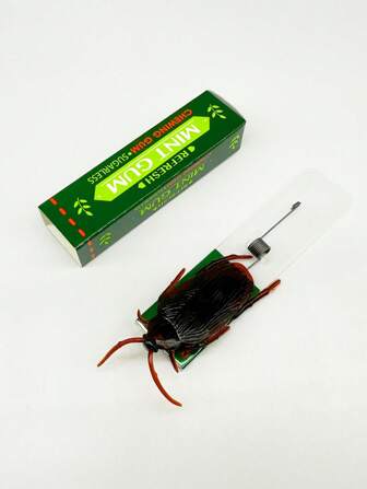 1/6/12pcs 蟑螂口香糖形状烦躁玩具、减压玩具、派对游戏、小礼物装饰摇动可爱又有趣、圣诞礼物、派对礼品、礼品袋填充物、课堂奖品、有趣、我玩游戏、复活节玩具、复活节礼物、复活节装饰品、复活节篮子填充物、烦躁玩具、派对礼品