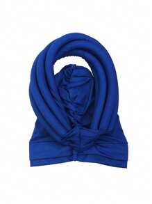 1pc African Style Handmade Flower Headdress, Luxurious Women Headscarf, Elegant For Important Occasions - Multicolor - View 8