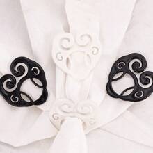 1/2/6pcs Multifunctional Women Shirt Clips, Sporty Plastic Shirt Tail Clips For T-Shirts And Dresses, Fashion Accessory - Multicolor - View 5