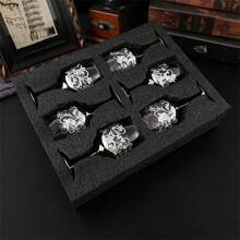 1 Set Of 6 European Style Rose Patterned Glass Stemware, Wine Glasses Suitable For Gatherings, Weddings And Other Occasions, Decorative Tabletop Craft