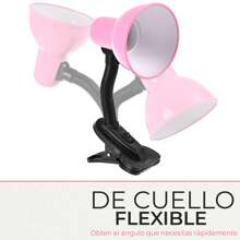 Pink Clip Desk Lamp - Pink - View 6