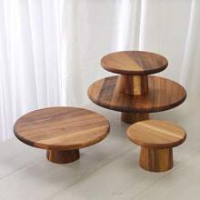 1pc Fruit Cake Display Stand, Tall Pedestal Tray, Afternoon Tea Dessert Platter, Suitable For Restaurant, Birthday, Party Decoration