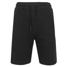 3-Pack Men's Tech Fleece Jogger Lounge Sweat Shorts With Zipper Pockets (Sizes, S-2XL) - 黑色 & 麻灰色 & 海軍藍 - 查看 2