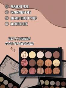 MISSLYN- 8 Pcs Shades Of Nude Makeup Set, Shades Of Nude Eyeshadow Palette, FIX IT! FIXING SPRAY, TRIO BROW Hi-Hy Trio Eyebrow Powder, 3-Color Eyebrow Powder,,Strobing Blush Powder, Blush,Volume & Lift Brow Mascara WaterproofCHOCOLATE EYE LINER LONG-LASTING, Creamy, Ultra-Pigmented & Waterproof Shaping Queen Bronzing Powder Moka Magic Foundation - #8 CHIẾC - Xem 3